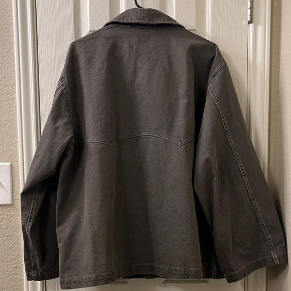 Rudy Jude Adult Big Jean Jacket “Beach Clay” Women's Gray - M - Picture 8 of 10